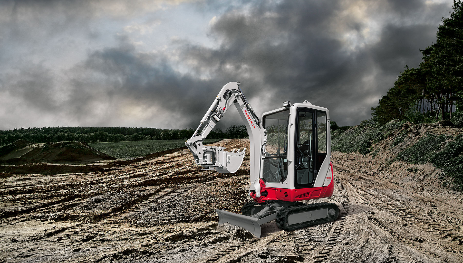 Takeuchi Kompaktbagger TB 216